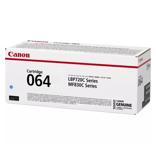 [4935C001AA] Cartus toner Canon i-SENSYS MF832Cdw, CRG-064 Cyan, 5k Original