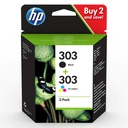Multipack cerneala HP HP Envy Photo 6200 Series, Photo 6230, Photo 6230 wifi, Photo 6232, Photo 6234, Nr.303, CMYK Original