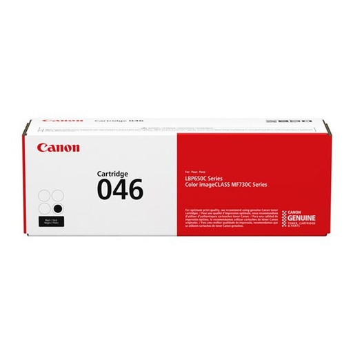 [CRG-046BK] Cartus toner Canon LBP 653CDW CRG-046 1250C002AA,  2.2k Black Original