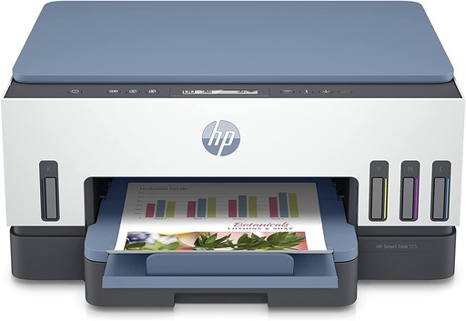[28B51A] Multifunctional inkjet HP Smart Tank 725 All-in-One Printer