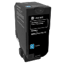 Cartus toner Lexmark RETURN CS72x, CX725 7k Cyan Promo Original