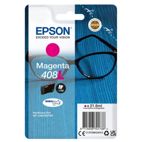 Cartus Cerneala Epson WorkForce Pro WF C4310DW, C4810DTWF, 1.7k Magenta Original