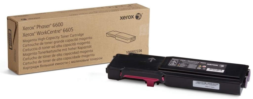 Cartus toner Xerox Phaser 6600, WC605, 106R02234, 6K Magenta Original