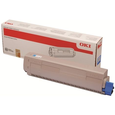 Cartus toner Okidata MC 873 DN 10K Cyan Original