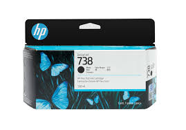 Cartus cerneala HP DesignJet T850, 498N4A, nr.738 130ml Black Original