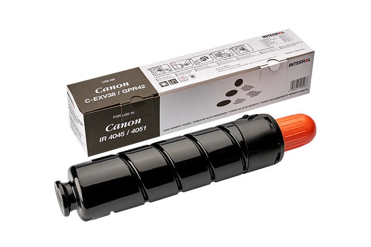 Cartus toner Canon IR Advance 4045/i, 4051/i, 4245/i, 4251/i , EXV38/ GPR42, 34.2k Black Compatibil Integral