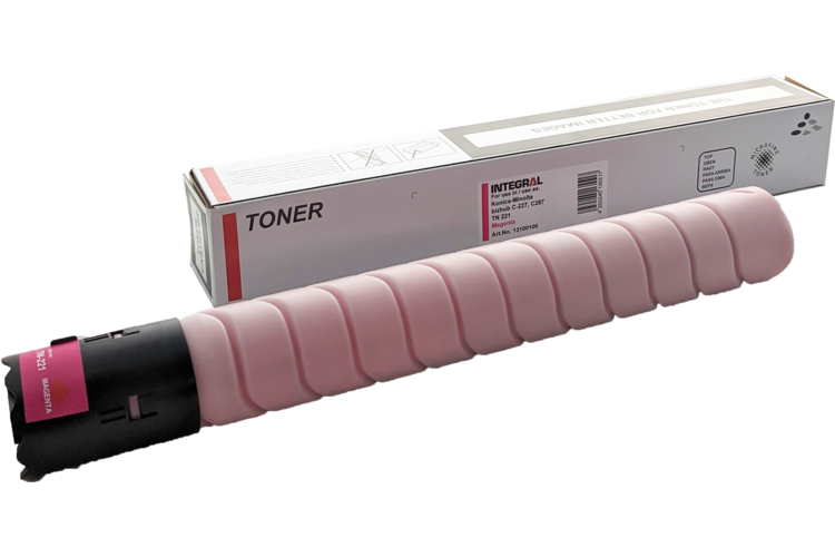 Cartus Toner Konica Minolta Bizhub C227, C287 , TN-221M, TN221M, 21k Magenta Compatibil Integral