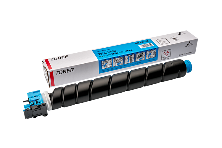 Cartus toner Kyocera Mita TASKalfa 2552ci, 2553ci, TK-8345C, 12k Cyan Compatibil Integral