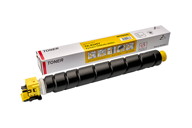 Cartus toner Kyocera Mita TASKalfa 2552ci, 2553ci, TK-8345Y, 12k Yellow Compatibil Integral