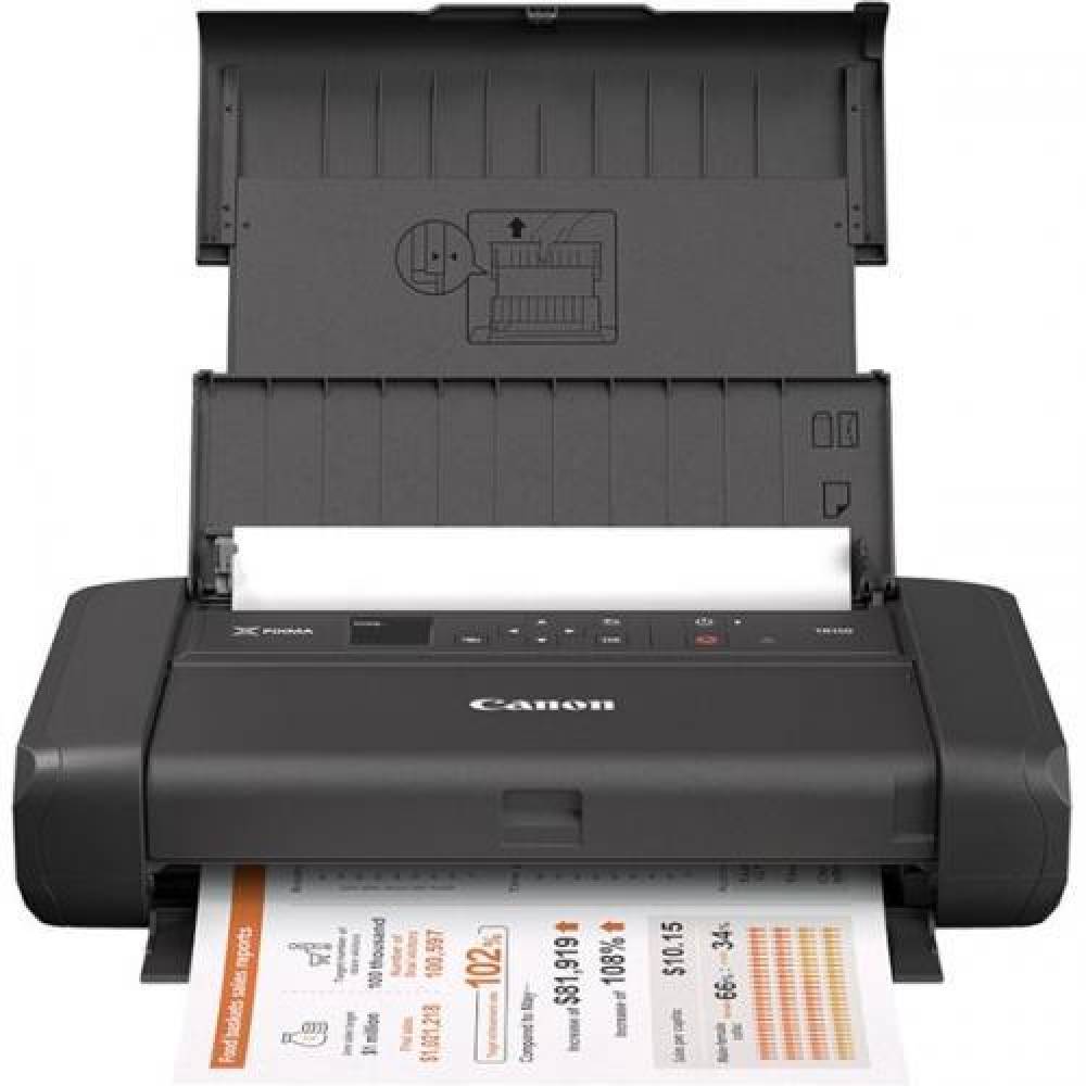 Imprimanta inkjet Canon A4 portabila Pixma TR150B (TR150 + baterie)