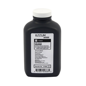 Toner refill Sharp AL 1000, AL 1200, AL 1215, AL 1220, AL 1340, AL 1451, AL 1530 CS, AL 1540 CS, AL 1551, AL 1551 CS, AL 1631, AL 1641 CS, AL 1651 CS, AL 1655 CS, AL 2021, AL 2031, AL 2040, AL 2040 FK, AL 2041, AL 2051, AL 2061, SN 1045, Bottle 240g Black Compatibil Katun