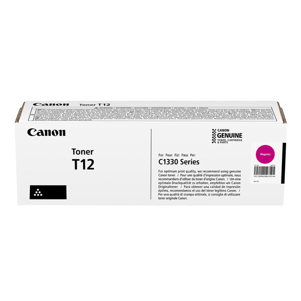 Cartus toner Canon imageFORCE C1333, Color imageCLASS X LBP1333C, i-SENSYS X C1333i, imageCLASS X C1333iF, T12M, 5.3k Magenta Original