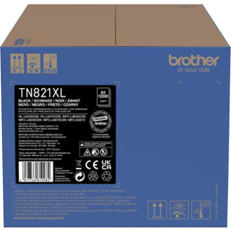 Cartus toner Brother HL-L9430, HL-L94309470, TN821XLBK 12k Black Original
