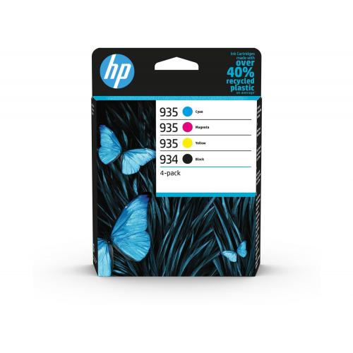 Cartus cerneala 4-Pack HP Officejet 6820, Pro 6230,  Pro 6830,  HP 934 Black / 935 CMY Cyan/Magenta/Yellow/Black Original