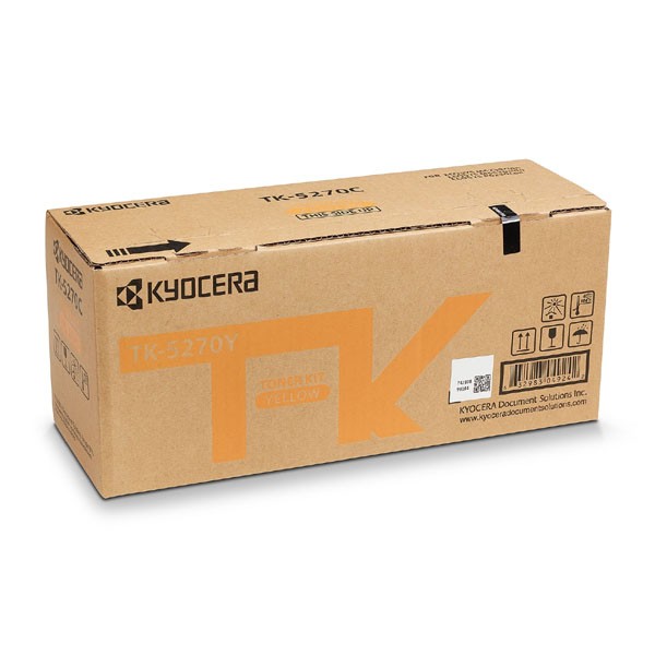 Cartus toner Kyocera Mita ECOSYS P 6230, M 6230, M 6630 TK-5270Y 6k Yellow Original