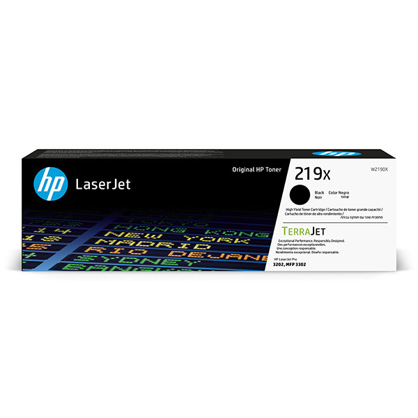 Cartus toner HP Color LaserJet Pro 3202, MFP 3302, 	W2190X 3.2k Black Original