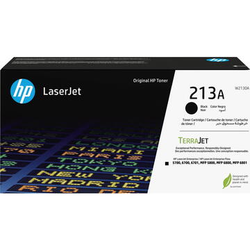 Cartus toner HP LaserJet Enterprise 5700 6700 6701 color flow MFP 5800 6800 6801, HP213A, 3.5k Black Original