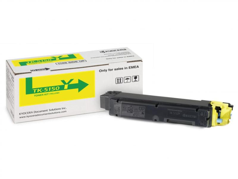 Cartus toner Kyocera Mita ECOSYS M 6035 CIDN, ECOSYS M 6535 CIDN, ECOSYS P 6035 CDN 1T02NSANL0, TK-5150Y Yellow Original