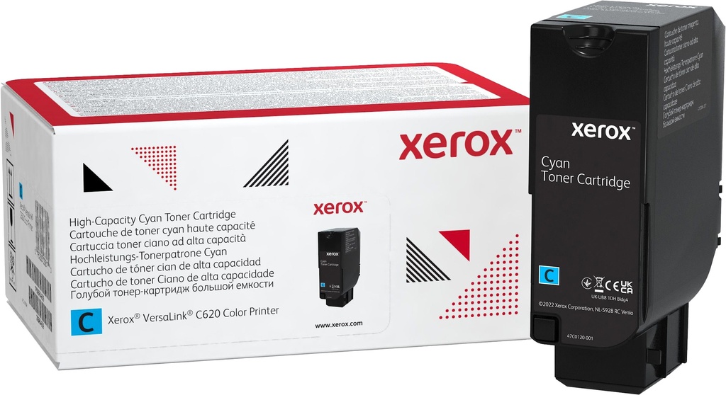 Cartus toner Xerox VERSALINK C620 , 12k Cyan Original