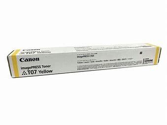 Cartus toner Canon imagePRESS Lite C165, C170, C265, C270, T07, 27k Yellow Original