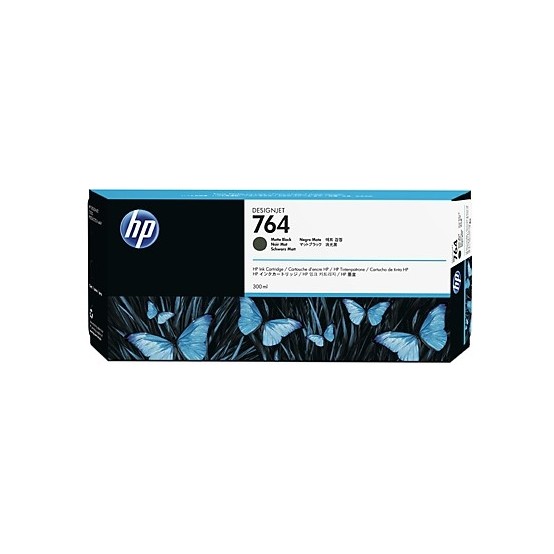 Cartus cerneala HP DesignJet T3500, HP 764 Matte Black, 300 ml Original