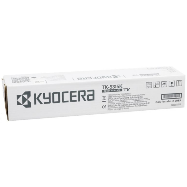 Cartus toner Kyocera Mita TASKALFA 408 CI, TASKALFA 508 CI, 1T02WH0NL0, TK-5315K Black Original