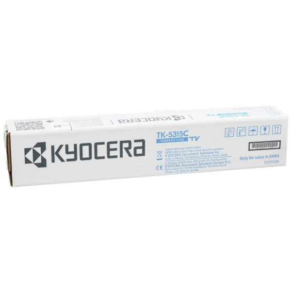 Cartus toner Kyocera Mita TASKALFA 408 CI, TASKALFA 508 CI, 1T02WHCNL0, TK-5315C Cyan Original