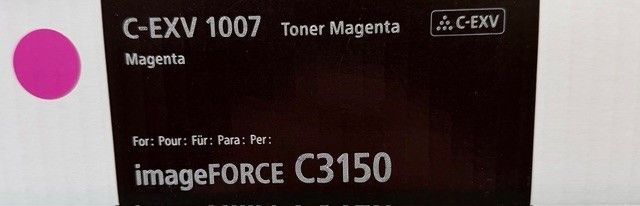 Cartus toner Canon imageFORCE C3100 MFP, imageFORCE C3150  , C-EXV1007, 19k Magenta Original
