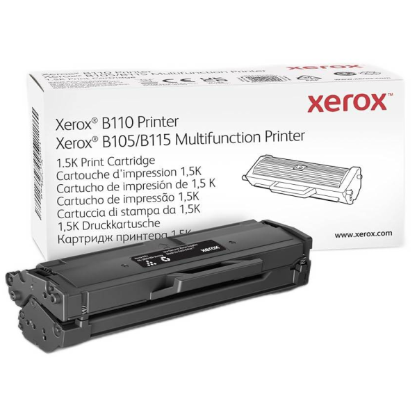 Cartus toner  Xerox B105, B115, 1.5k Black Original