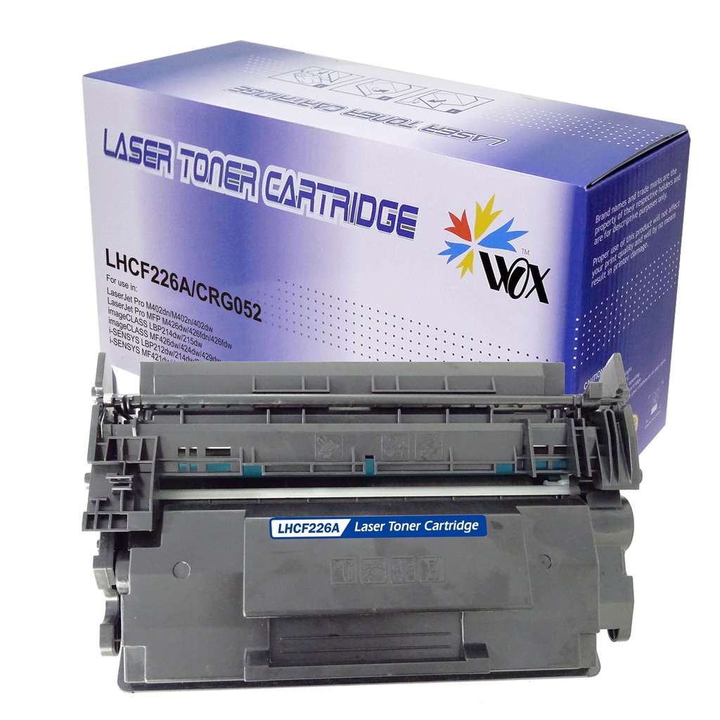 Cartus toner HP LJ Pro M402, LJ Pro M426, imageCLASS LBP214dw, imageCLASS LBP215dw, imageCLASS MF426dw, imageCLASS MF424dw, imageCLASS MF429dw 3.1k Black Compatibil Rainbow