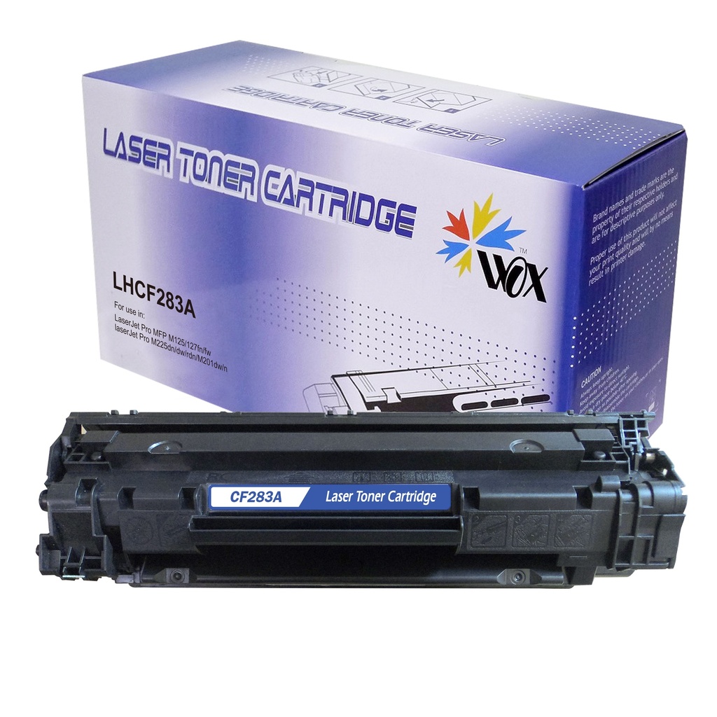 Cartus toner HP LJ PRO MFP M125, LJ PRO MFP M126, LJ PRO MFP M127, LJ PRO MFP M128, LJ PRO MFP M201n, LJ PRO MFP M201dw, LJ PRO MFP M202n, LJ PRO MFP M202dw, LJ PRO MFP M225n, LJ PRO MFP M225dw, CF283A, CRG-737, CRG737, 1.5k, Black, Compatibil Rainbow