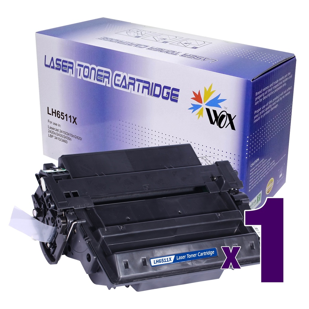 Cartus toner HP LJ 2400, LJ 2410, LJ 2420, LJ 2420d, LJ 2420dn, LJ 2420dtn, LJ 2420n, LJ 2420tn, LJ 2430, LJ 2430dtn, LJ 2430t, LJ 2430tn 12k Black Compatibil Rainbow
