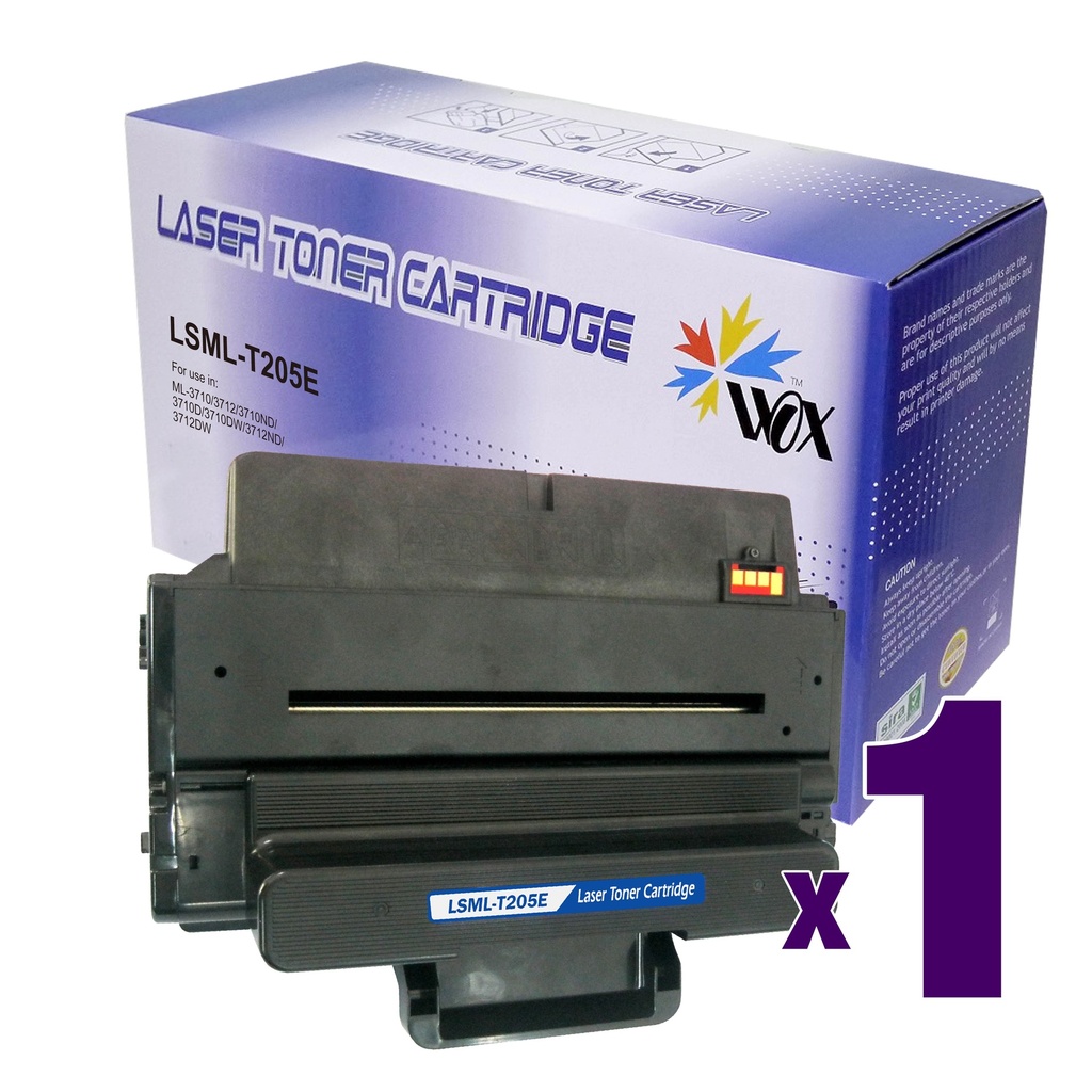 Cartus toner Samsung ML 3710, ML 3712, ML 3710ND, ML 3710D, ML 3710DW, ML 3712ND, ML 3712DW MLT-D205E10k Black Compatibil Rainbow