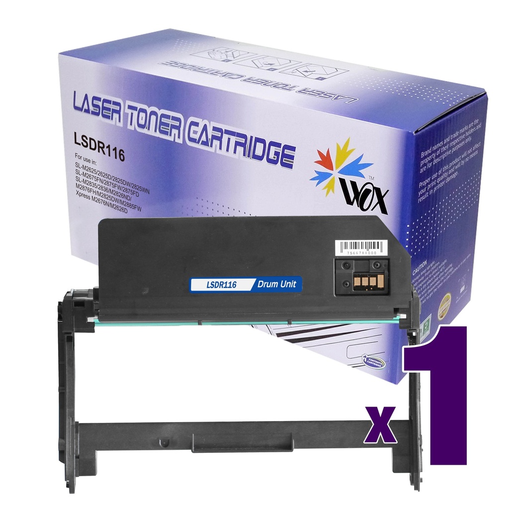 Drum Unit Samsung SL M2676N, SL M2676FH, SL M2876HN, SL M2626, SL M2626D, SL M2826ND, SL M2675F, SL M2675FN, MLT-R116, 9k Compatibil Rainbow box