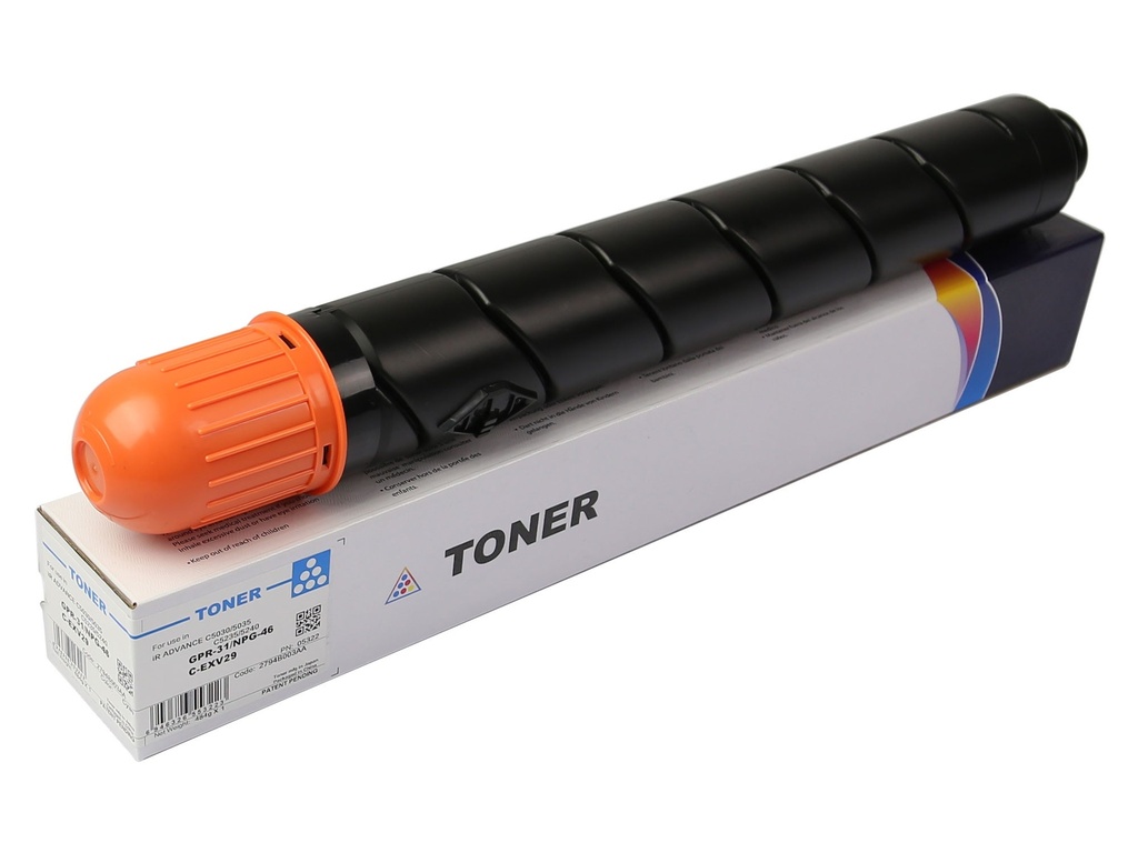 Cartus toner Canon IRA C5030, IRA C5035, IRA C5235, IRA C5240 C-EXV29 2794B003AA GPR-31, NPG-46, C-EXV29C CPP Cyan Toner Cartridge 27K 484g/Pc Compatibil CET