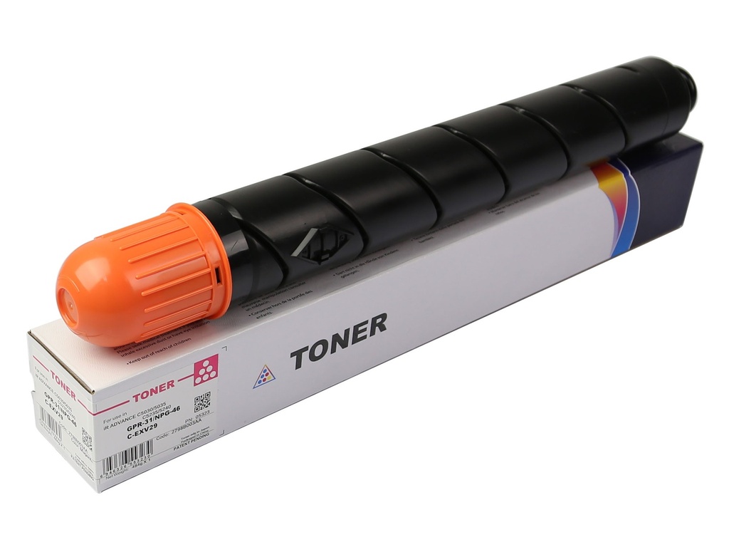 Cartus toner Canon IRA C5030, IRA C5035, IRA C5235, IRA C5240 C-EXV29 2798B003AA GPR-31, NPG-46, C-EXV29M CPP Magenta Toner Cartridge 27K 484g/Pc Compatibil CET