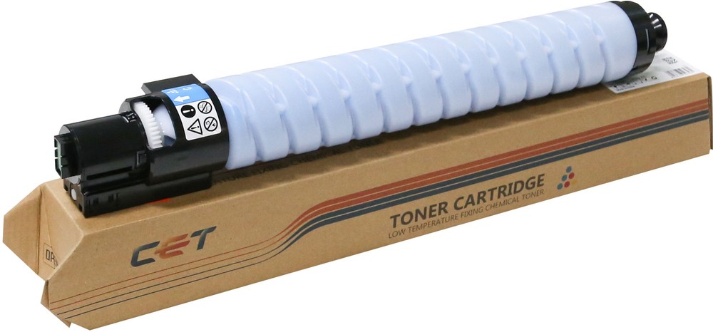 Cartus toner Ricoh Aficio MPC 2800, MPC 3300, MPC 3001, MPC 3501 Chemical 841423, 841279 Cyan Toner Cartridge-Chemical 15K 370g Compatibil CET