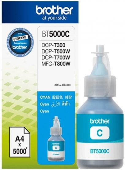 Cerneala Brother DCP T300 BT5000 BT5000C 5k Cyan Original