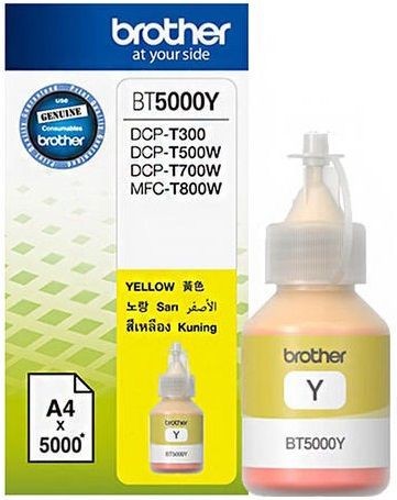 Cerneala Brother DCP T300 BT5000 BT5000Y 5k Yellow Original