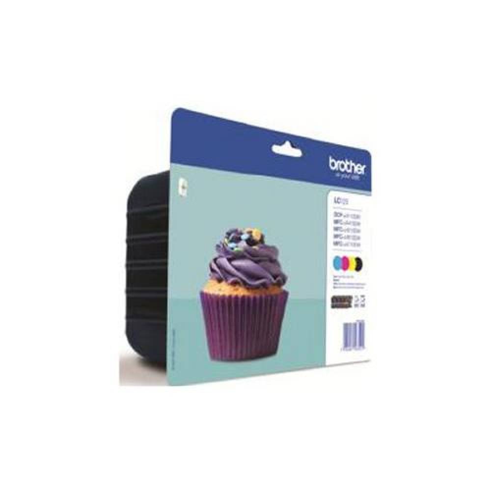 Multipack cerneala Brother MFC J4510DW LC123 CMYB Cyan/Magenta/Yellow/Black Original