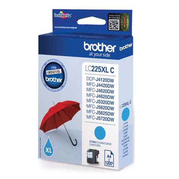 Cartus cerneala Brother MFC J4420DW LC225XL LC225XLC Cyan Original