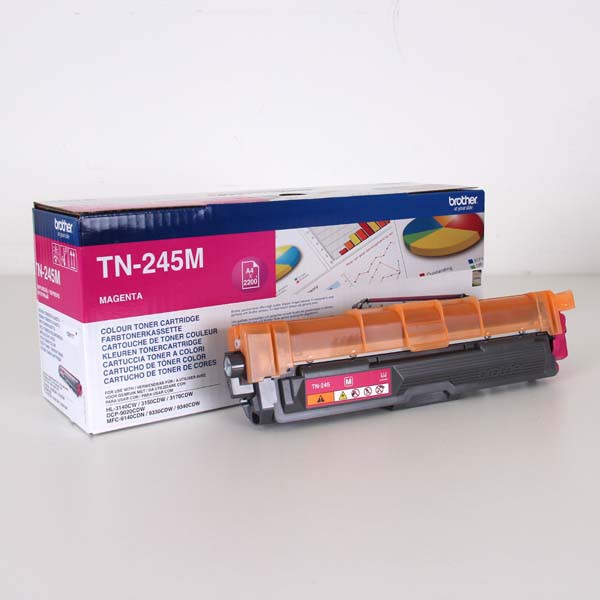 Cartus toner Brother HL 3170, HL 3150, HL 3140, MFC 9340 CDW, MFC 9140 CDN, HL 3150 CDW, HL 3140 CW, DCP 9020 CDW, MFC 9330 CDW TN245 TN245M Magenta Original