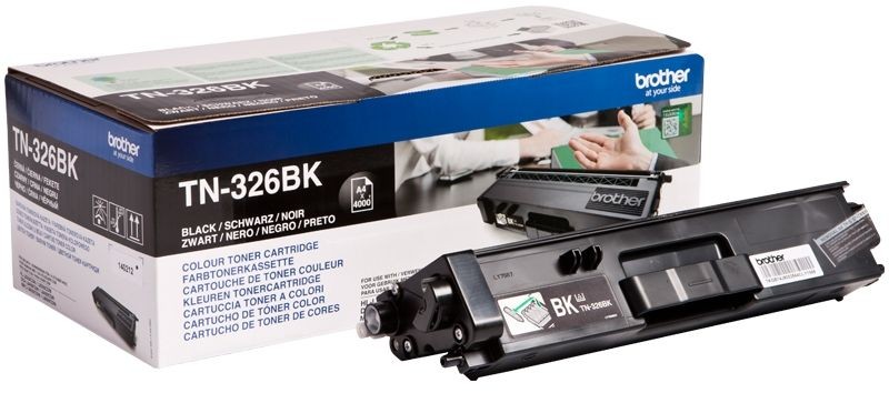 Cartus toner Brother DCP L 8450 CDW, MFC L 8850 CDW, HL L 9200 CDWT, HL L 8250 CDN, DCP L 8400 CDN, MFC L 8650 CDW, HL L 8350 CDW TN326 TN326K 4.5k Black Original