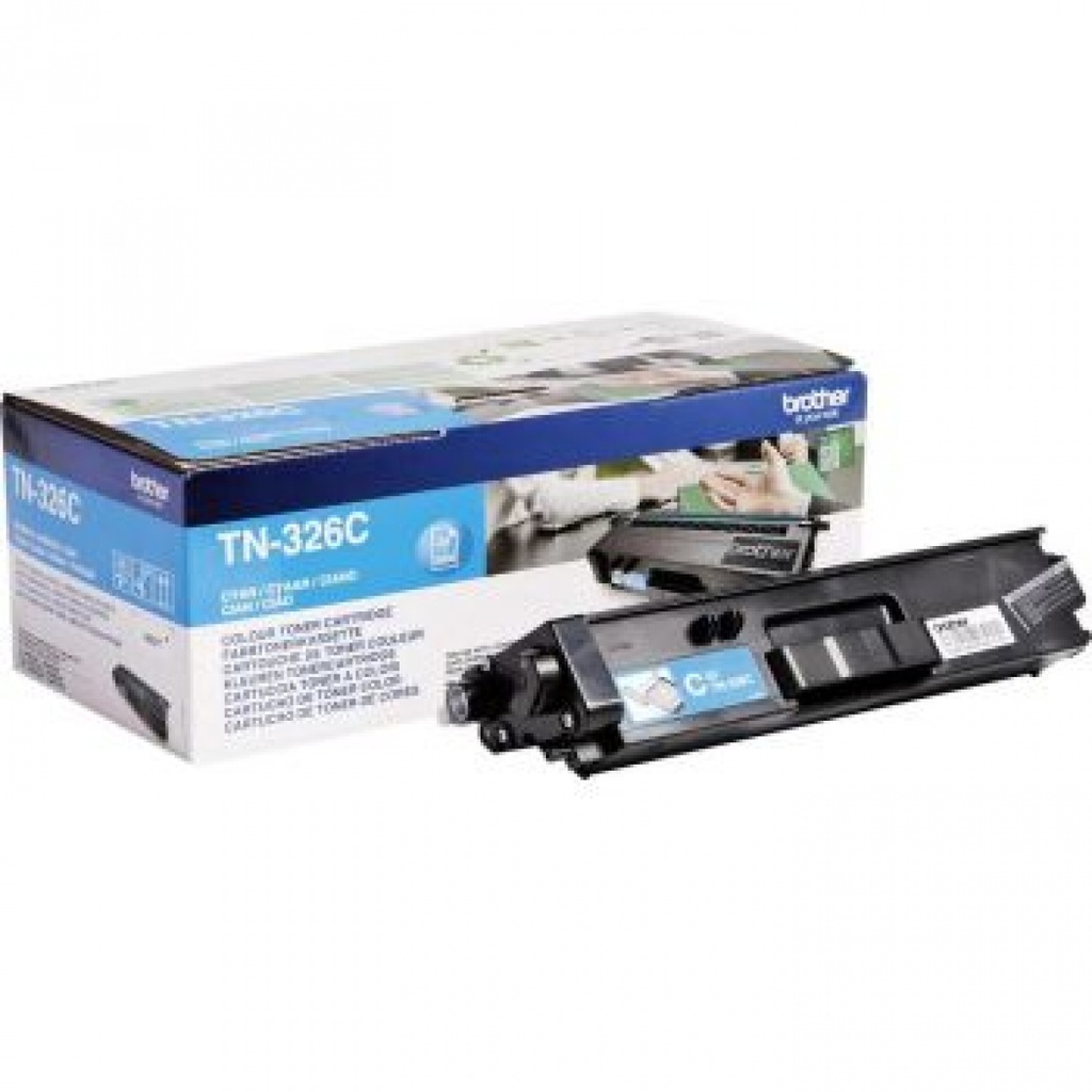 Cartus toner Brother DCP L 8450 CDW, MFC L 8850 CDW, HL L 9200 CDWT, HL L 8250 CDN, DCP L 8400 CDN, MFC L 8650 CDW, HL L 8350 CDW TN326 TN326C 3.5k Cyan Original