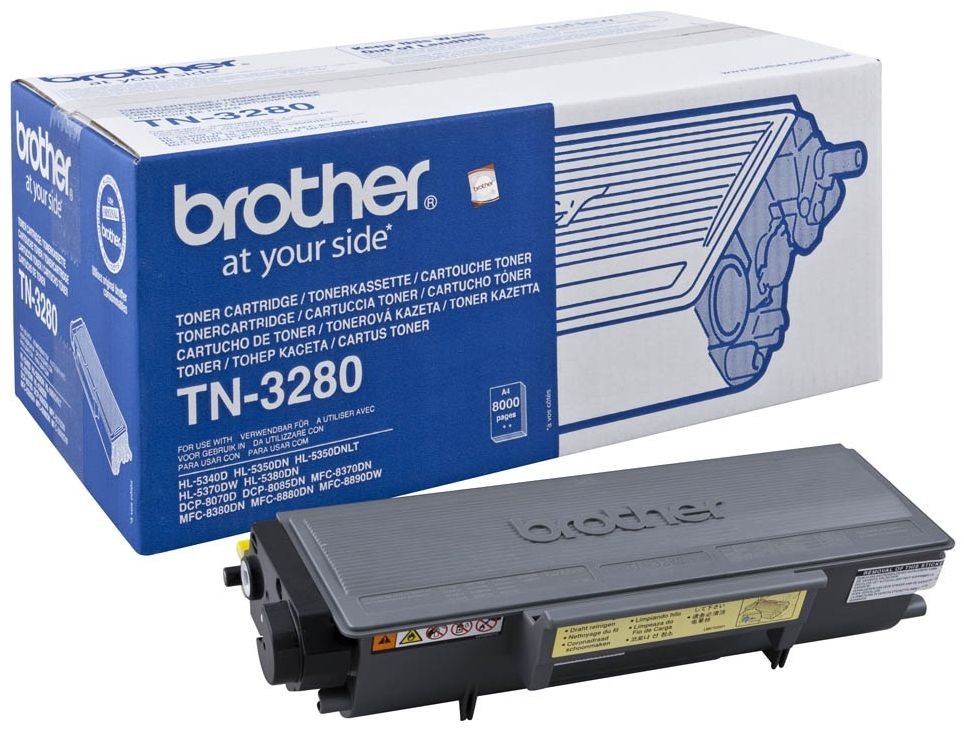 Cartus toner Brother HL 5380,HL 5240,MFC 8860,HL 5270,HL 5370,MFC 8670,HL 5350,DCP 8085N,MFC 8480,HL 5250,MFC 8870,HL 5340,DCP 8065,HL 5440,HL 5280,DCP 8085,MFC 8660,MFC 8890,DCP 8080,MFC 8460,DCP 8060 TN3280 Black Original