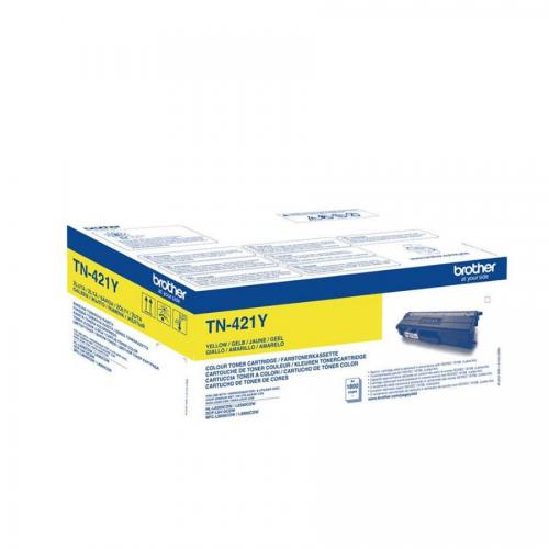 Cartus toner Brother HL L 8360CDW TN421 TN421Y 1.8k Yellow Original