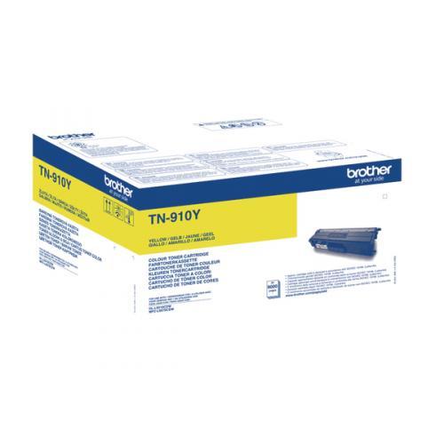 Cartus toner Brother HL L 9310CDW, MFC L9570CDW TN910 TN910Y 9k Yellow Original