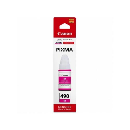Cerneala Canon GI 490, G 2400, G 1400, G 3400 GI-490 0665C001AA, GI-490M Magenta Original