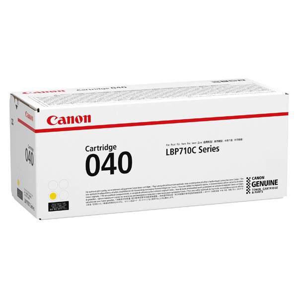 Cartus toner Canon LBP 710 CRG-040 0454C001AA, CRG-040Y 5.4k Yellow Original