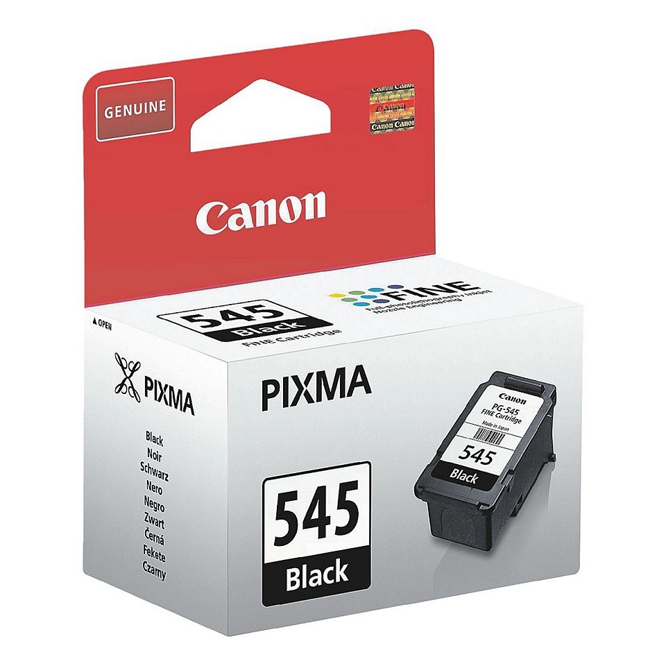 Cartus cerneala Canon MG2950, MG2550, IP2850, MX495, MG2555, MG2450, 8287B001AA, PG-545, PG545, Black, Original